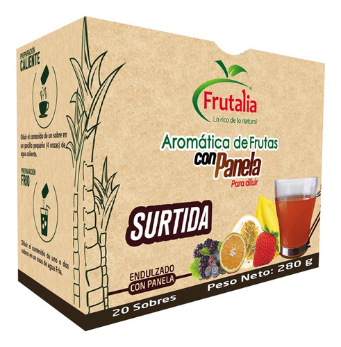 Aromática Frutas Y Panela - Unidad a $18990