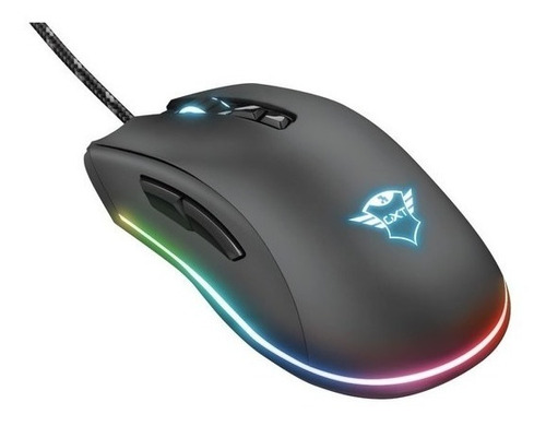 Mouse Gamer Trust Gxt900 Qudos Led Rgb Usb 100 Dpi Gaming