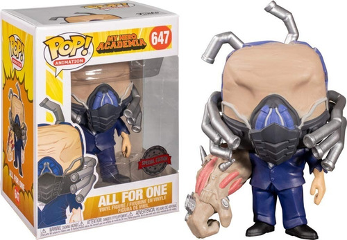 Funko Pop My Hero Academia All For One Charged Exclusive