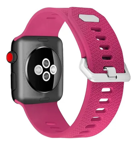 Correa Compatible Iwatch Apple Watch 38/40/41mm Rosa Barbie
