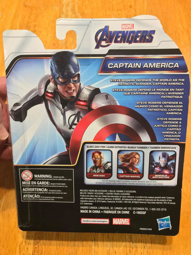 Marvel Avengers Endgame Captain America Normal Quantum Suit
