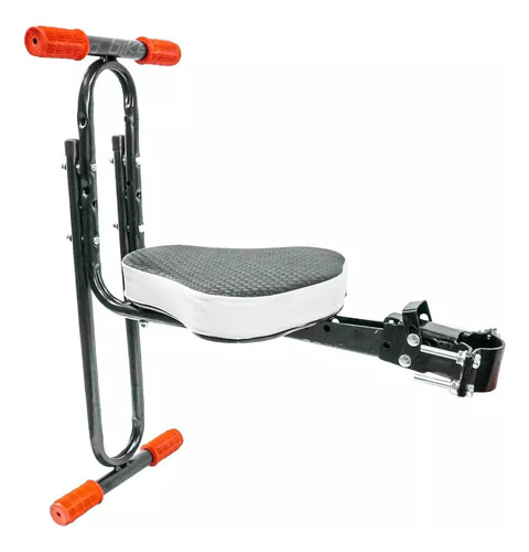 Asiento Delantero Infantil Bicicleta Sillin Niño Ajustable