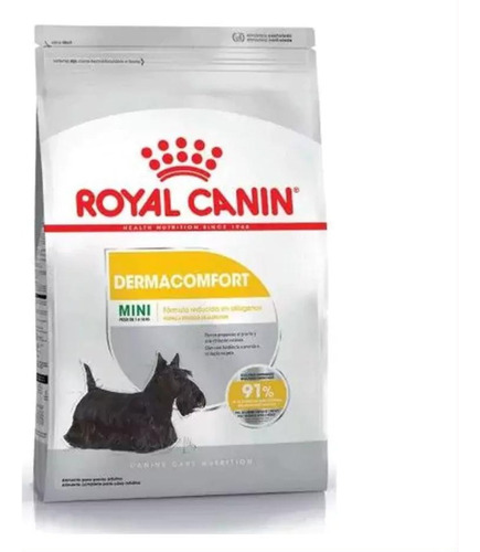 Alimento Royal Canin Mini Dermacomfort 3kg