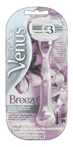 Aparelho De Depilar Gillette Venus Breeze - Recarregável 