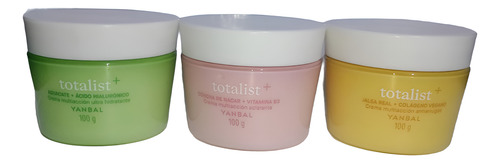 Set X 2 Totalist Crema Para El Rostro De 100g. Yanbal
