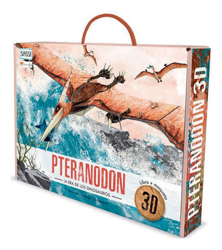 Libro Mas Maqueta Pteranodon La Era De Los Dinosaurios