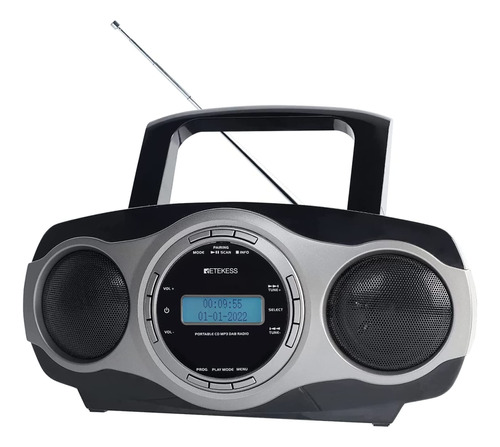 Tr631 Boomboxe Reproductor Cd Portatil Altavoz Radio Estereo