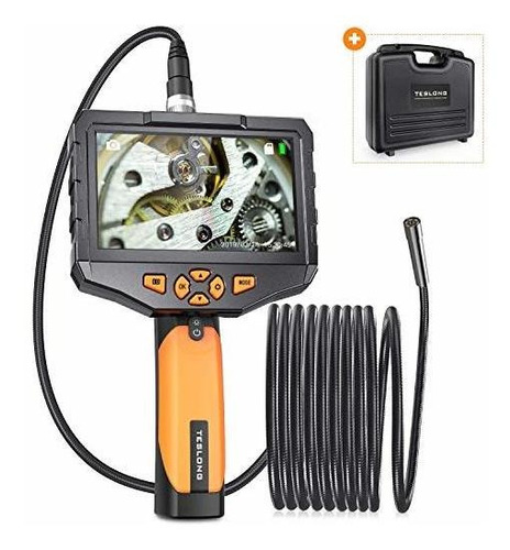 Camara De Inspeccion Con Monitor, Pantalla Ips De 4,5 PuLG