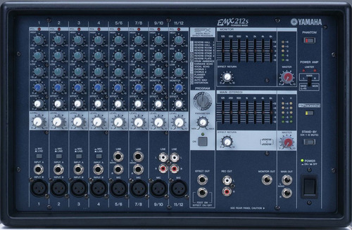 Mixer Potenciado Yamaha Emx 212s. Nuevo En Caja Cerrada!