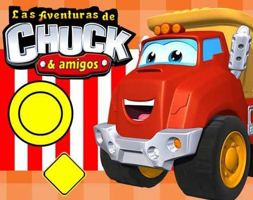 Kit Imprimible Chuck Y Sus Amigos Diseñá Tarjetas Cumple 2x1