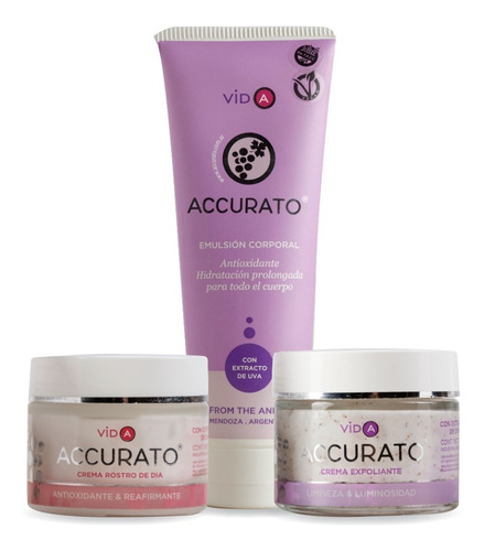 Set X3 - Accurato Cuidado Facial Pieles Sensibles.