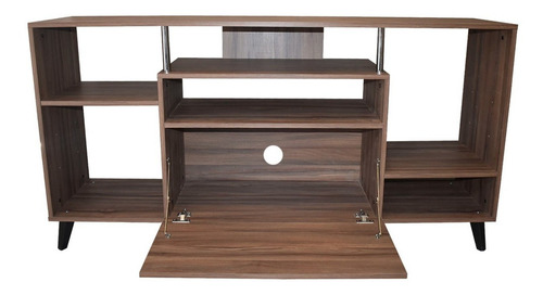 Bufetera Hogare, Credenza, Mueble Recibidor Minimalista, Bg Color Parota