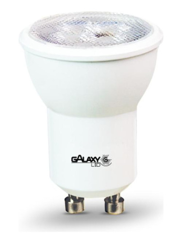 Lamp Led Mini Dicroica Gu10 4w Quente 3k Dimerizavel Galaxy