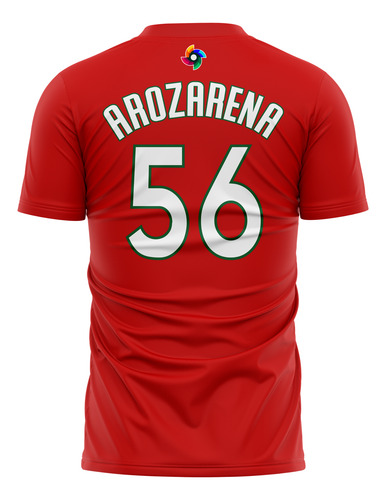 Playera Deportiva Mexico Mundial Arozarena Caballero Y Niño