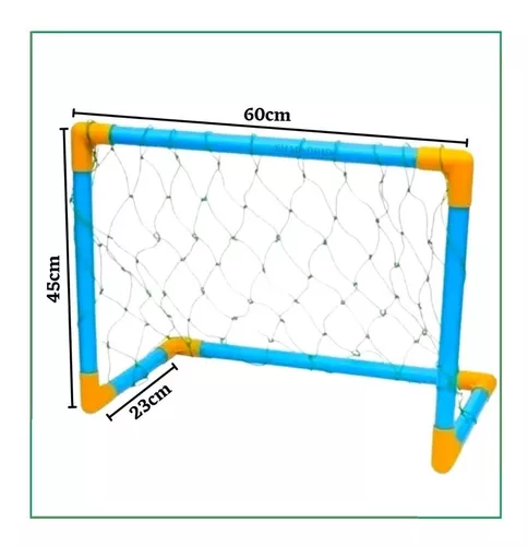 Mini Trave Golzinho Gol Brinquedo Para Jogar Futebol Infantil