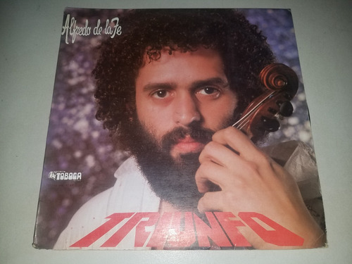 Lp Vinilo Disco Acetato Vinyl Alfredo De La Fe Triunfo Salsa