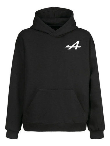 Buzo Colapinto Alpine F1 Oversize Frizado Doble 100% Algodón