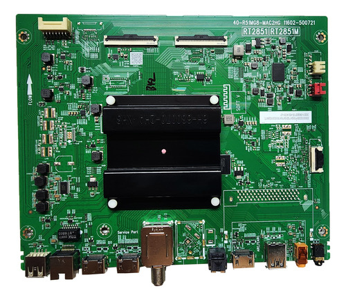 Main Para Tcl 75s454 N/p: 30801-000825*v8-r51at01-lf