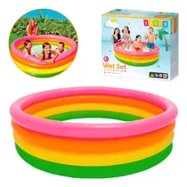 Comprar Piscina Intex Redonda 168 X 46cm Colorida 780 Litros