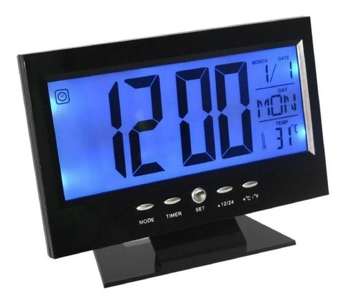 Reloj Despertador Digital Pantalla Lcd Led Ds-8082