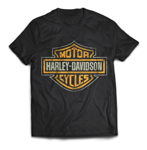 Imagen 1 de 4 de Camiseta Harley Davidson Motorcycles Motero Rock Activity