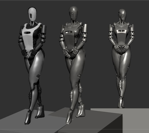 Imagen 3 de 3 de Escultura De Glados Humana