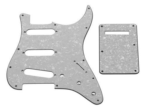 Set De Pickguard Para Guitarra Eléctrica Sss Con Tornillos Y