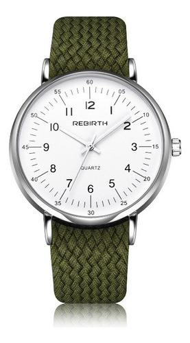 Reloj Analógico De Cuarzo Informal Rebirth For Hombre