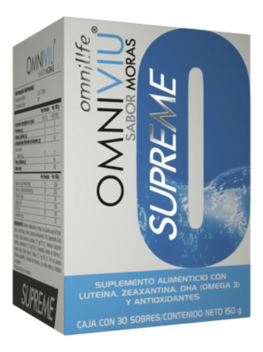 Suplemento Nutricional Fortalecedor Visual Omniviu Supreme.