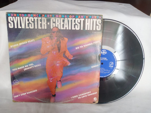 Lp - Silvester - Greatest Hits - Nonstop Dance Party - 1984 (Usado)