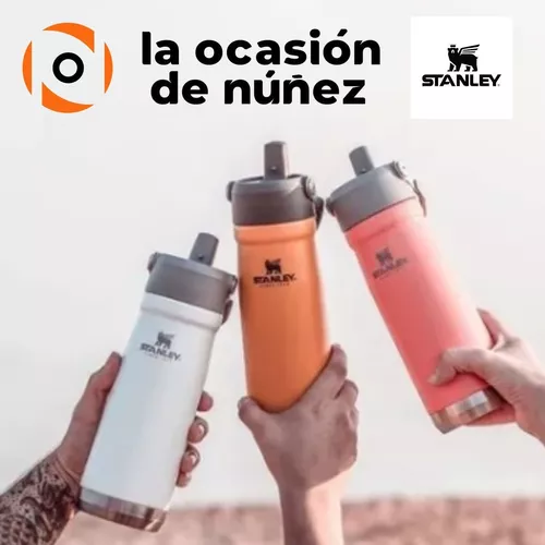 Botella Termica Stanley 500ml Flip Straw Pico Sorbete Acero