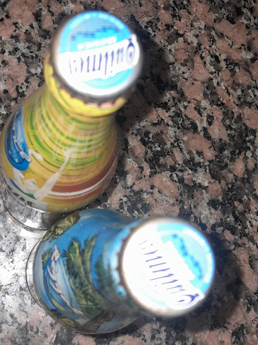 Antiguas Botellas Quilmes Ed.limitada Dance-reggie Llenas (Usado)