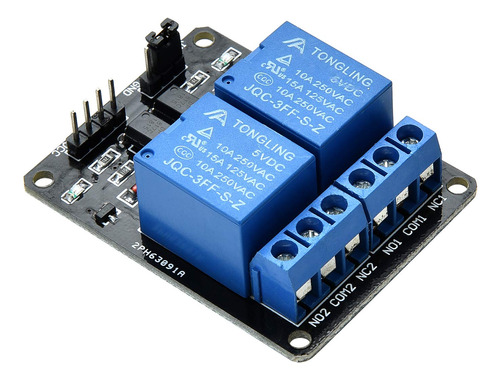 5 V 2 Canal Rele Dc 230 Escudo Modulo Control Para Pi