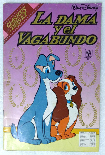 Colección Cuentos Disney La Dama Y El Vagabundo