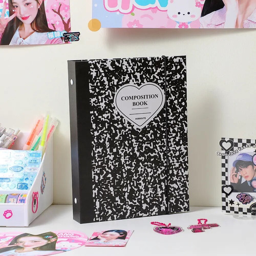Binder A5 Photocards Composition Book Kpop 80espacios