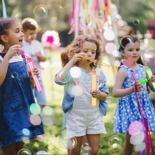 Varitas De Burbujas A Granel Para Niños En 6 Colores Color
