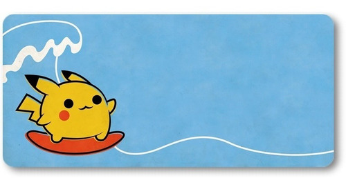 Mousepad Xxl 80x30cm Cod.498 Pokemon Pikachu