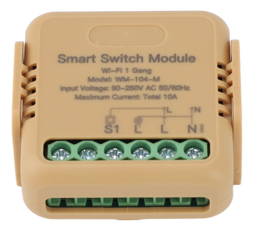 Mini Interruptor Wi-fi De Relé Inteligente Ac 90250v 10a 1v