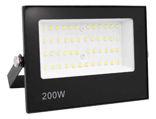 Kit 5 Refletor Led Refletor 200w Holofote Bivolt Prova Dágua
