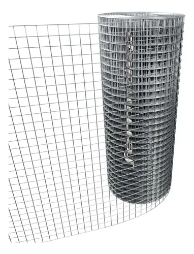 Malla Soldada Galv Cerco Alambre 25x25mm 75cm X 20mts