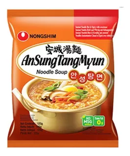 Lamen Coreano Ansung Tang Myun - Nongshim 125g