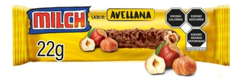 10 Pzas Barquillo Sonric´s Milch Relleno Avellana 22 G