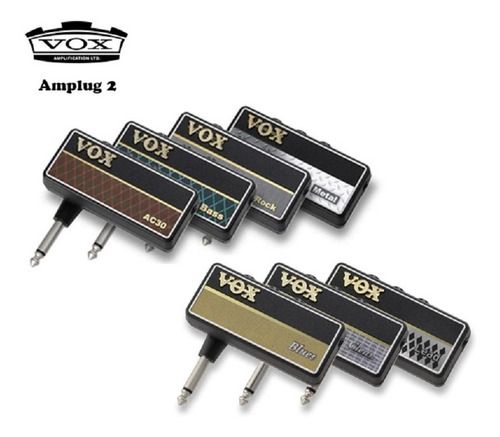 Amplificador Auriculares Vox Amplug 2 Metal