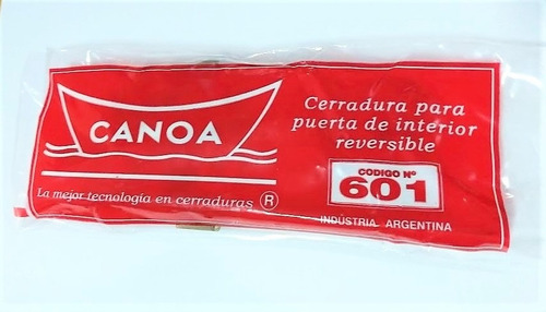 Cerradura Puerta Interior Placa Frente Angosto 101 P/redonda