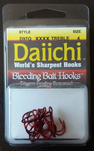 Garatéias Daiichi #4 Modelo D97q 4x Strong Wide Gap