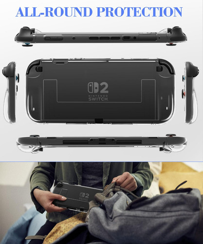 Funda Protectora De Tpu Compatible Con Nintendo Switch 2