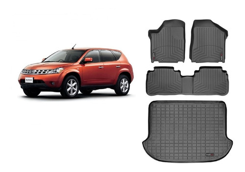 Pisos Y Carga Weathertech Para Nissan Murano 2003/2010