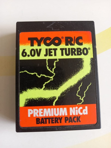Tyco R / C 6.0v Jet Turbo - Battery Pack Rechargeable