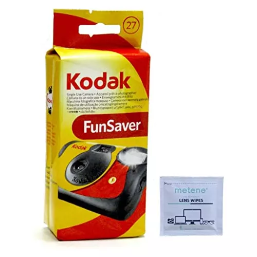 Fujifilm QuickSnap Flash 400 - Cámara desechable, 35mm, paño de microfibra