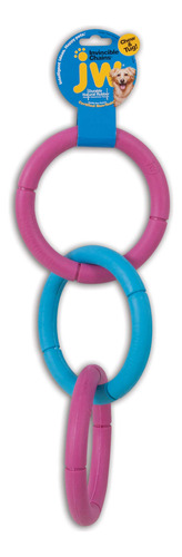 Jw Pet Invincible Chains Rubber Dog Toy